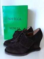 Bottega Veneta Schuhe Keilabsatz 38 Braun Leder Wedge Ankle Boots Hamburg-Nord - Hamburg Winterhude Vorschau