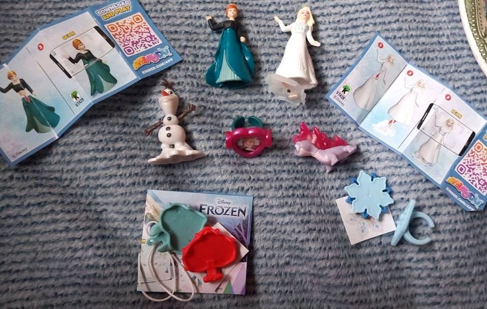 Frozen Üei 7er set konvolut Figuren Anna Elsa Olaf Sven BPZ in Sigmaringendorf