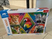 Puzzle Trefl 1000 Teile bunt exotische Tiere Puzzel Sachsen - Hartha Vorschau