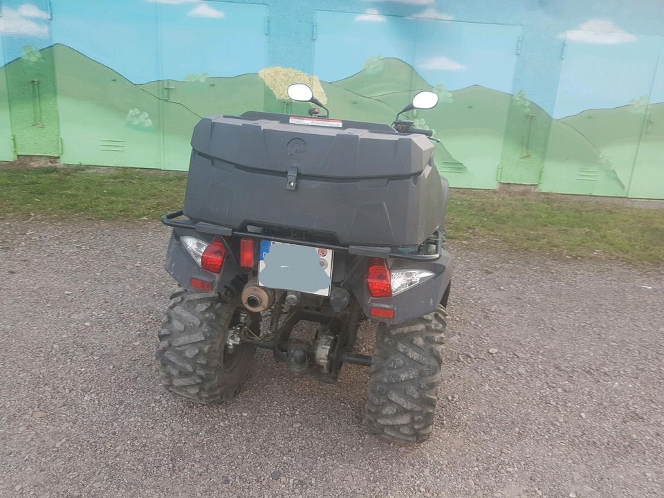 Kymco Mxu 500 DX LOF Quad ATV Ahk 4WD Koffer Seilwinde in Georgenthal