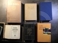 Bibel, Biblia, alte Bibelbücher, Gesangsbuch,Postkarten,Holzkreuz Nordrhein-Westfalen - Iserlohn Vorschau