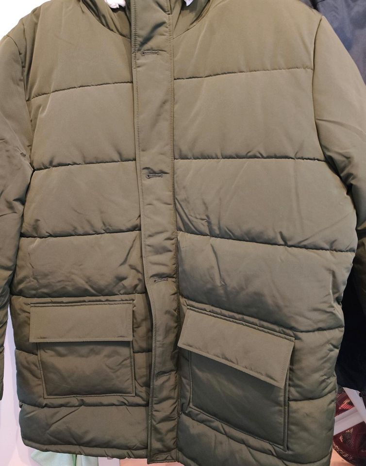 Parka St Moors Jacke mit Kapuze Herren Gr/XXL in Aachen