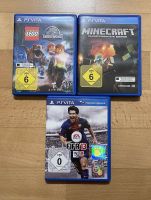 PS Vita Games: Minecraft / LEGO Jurassic World / FIFA 2013 München - Thalk.Obersendl.-Forsten-Fürstenr.-Solln Vorschau