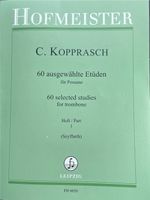 C. Kopprasch 60 ausgewählte Etüden für Posaune Nordrhein-Westfalen - Medebach Vorschau