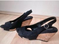 Top Zustand Kork Sandale Gr.40 Schwarz sommermode Nordrhein-Westfalen - Witten Vorschau