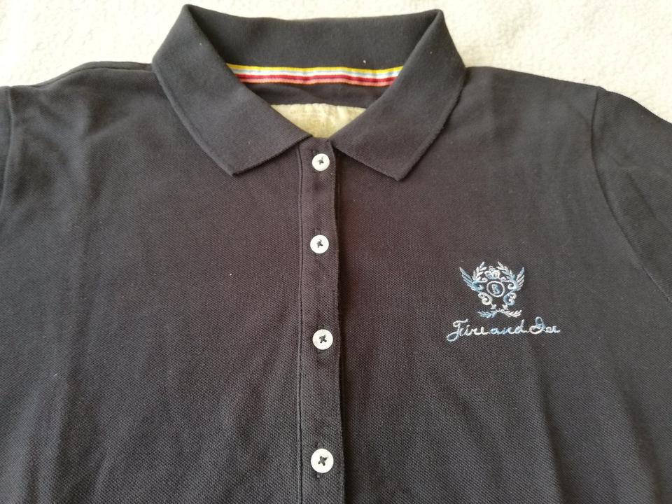 FIRE + ICE- Poloshirt, navy, Gr. 40/M, gut erhalten  FIRE+ ICE Po in Gerlingen