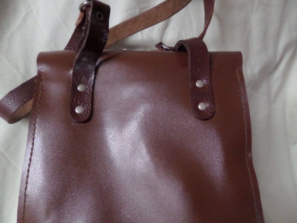 Ledertasche/ Herrentasche, Leder, Vintage,neuwertig, 70iger Jahre in Lübben