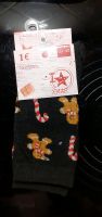 Weihnachts Socken dunkelblau mit Lebkuchen Männchen neu Gr. 39-42 Baden-Württemberg - Meckesheim Vorschau