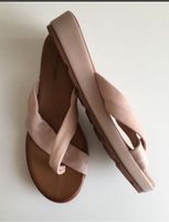 Flip Flops Pantoletten Rose Nude Leder Echtleder 5th Avenue 38 Nordrhein-Westfalen - Troisdorf Vorschau