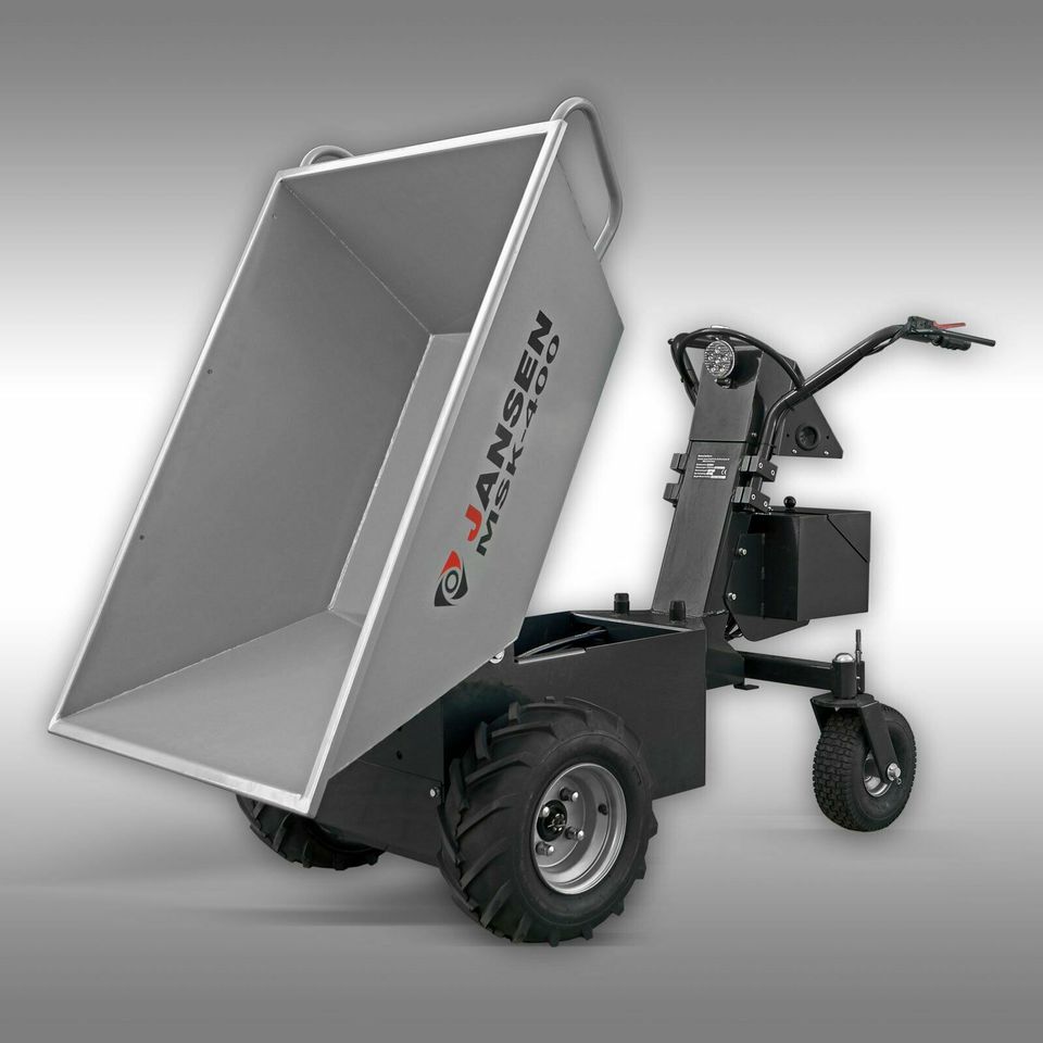 Motorschubkarre Jansen MSK-400 mit 750W Elektromotor, Minidumper in Rinteln