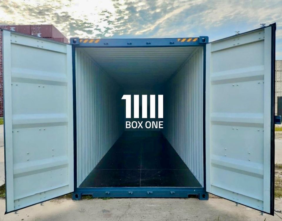 ✅ NEU! Seecontainer kaufen | 40 Fuß Container | Optional + Lieferung in Kiel