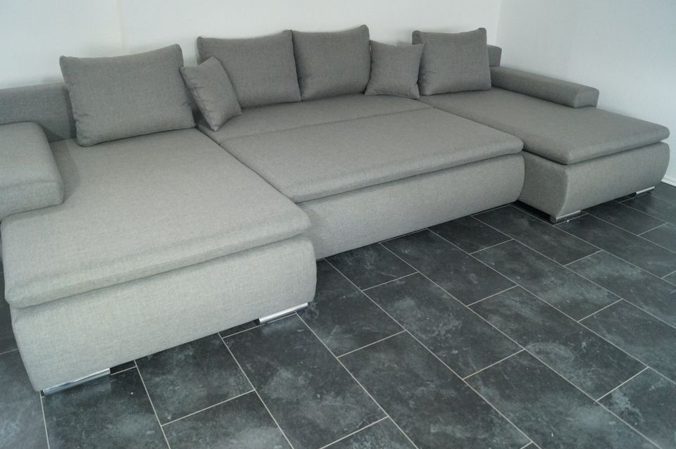 Wohnlandschaft Sofa Couch NEU SOFORT ABHOLBEREIT NEU OVP in Elkenroth