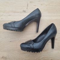 Calvin Klein Damen Pumps, Gr. 39, dunkelbraun, Leder Bayern - Taufkirchen München Vorschau