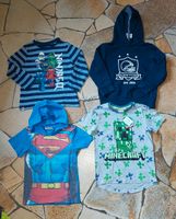 T-Shirt 110 116 Langarm Hoodie Spiderman Minecraft Ninjago Lego Bayern - Fürstenfeldbruck Vorschau