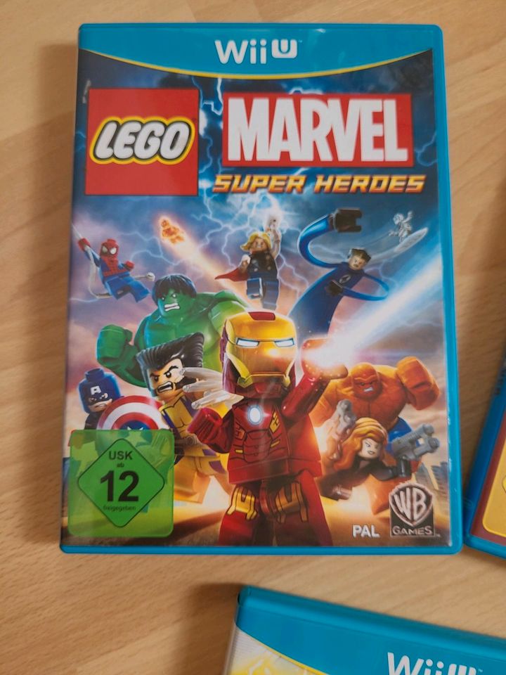 Wii u Wiiu Pokemon Tekken Lego City Undercover Marvel Super Heroe in Kaltenkirchen