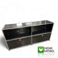 USM Haller Sideboard schwarz 2 Klappen Düsseldorf - Benrath Vorschau