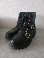 Catwalk Damen Schuhe flache Stiefel schwarz Größe 39 Niedersachsen - Osnabrück Vorschau