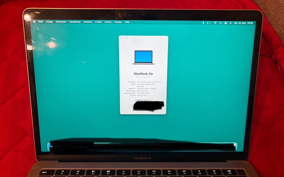 MacBook - Air 2019 - 8 GB in Cölbe