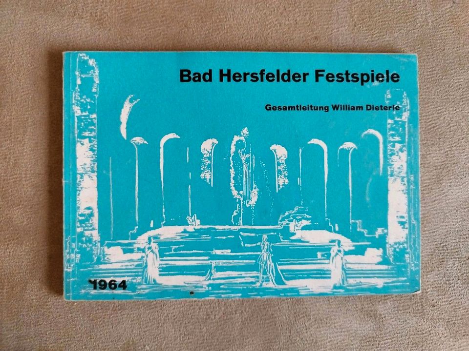Programmheft Bad Hersfelder Festspiele 1964 in Weilerswist