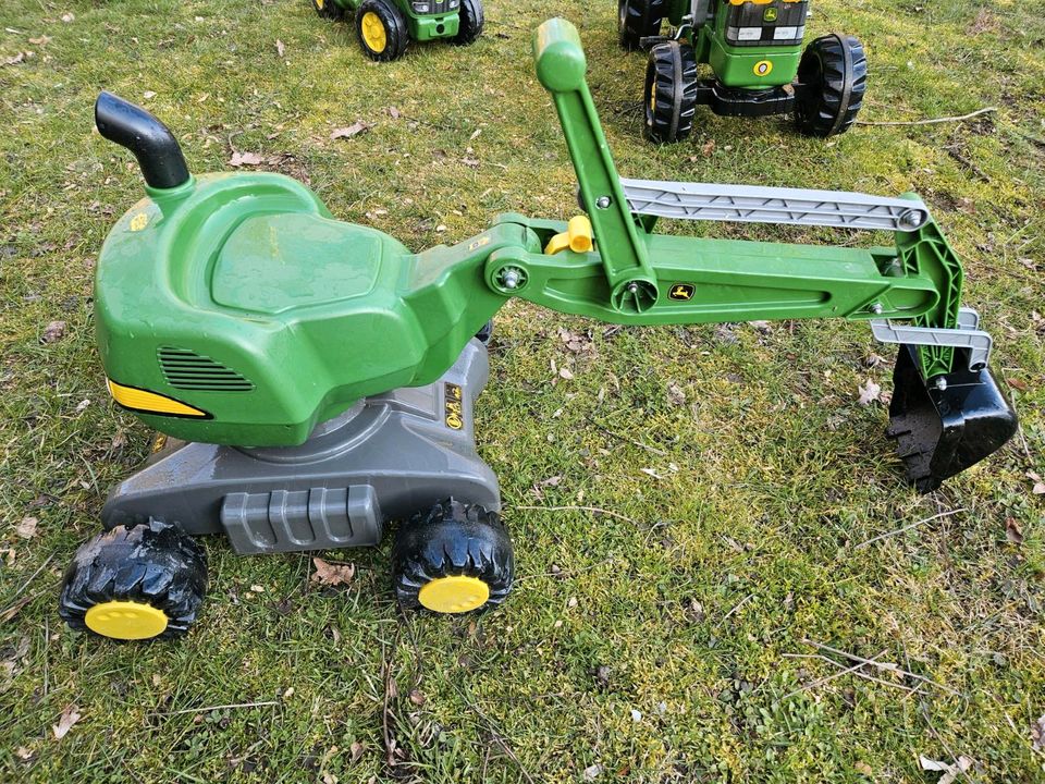 John Deere Bagger Kinder für Sandkasten in Leutersdorf