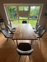 Esszimmer : 6 Stühle + Tisch Wildeiche / Massivholz NP: 1324,00€ Nordrhein-Westfalen - Borchen Vorschau