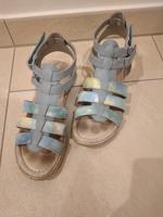 Sandalen hellblau Größe 36 Sachsen - Spitzkunnersdorf Vorschau