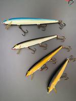 Vier Vintage Rapala Original & Countdown Finland Rarität Selten Baden-Württemberg - Pleidelsheim Vorschau