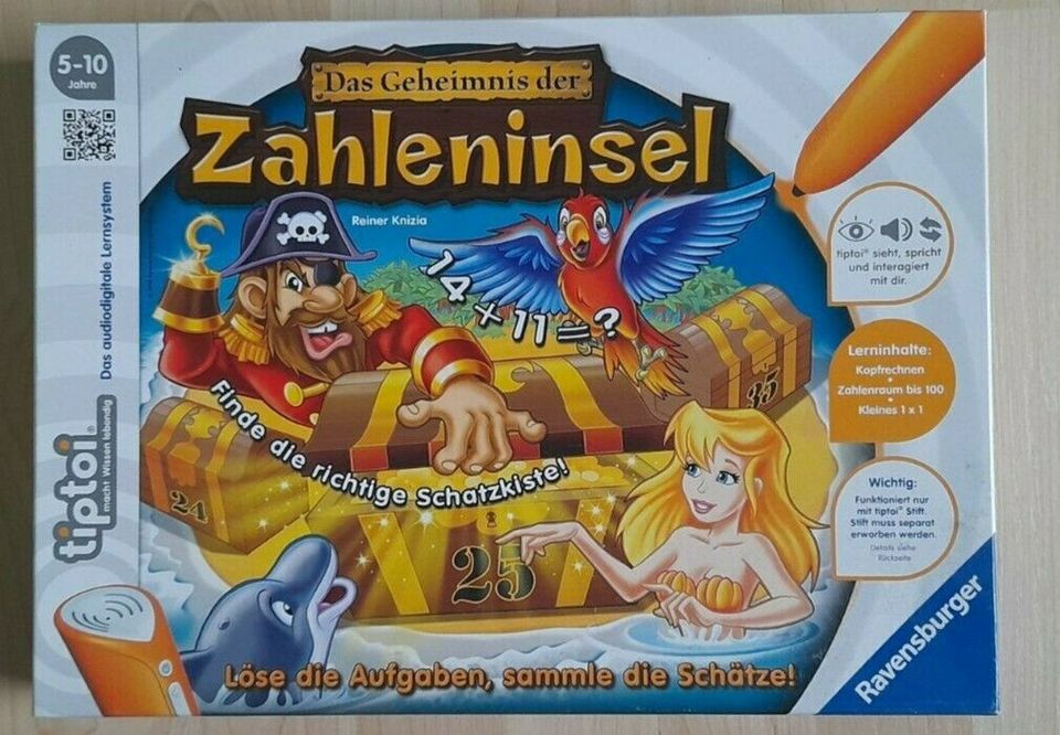 Ravensburger TipToi Spiel "Das Geheimnis der Zahleninsel" - TOP ! in Mittelstenahe