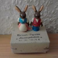 mini Hasenpärchen Vitrinen Figuren Erzgebirge DDR *OVP* Leipzig - Lößnig Vorschau