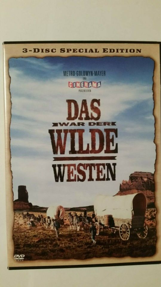 Das war der Wilde Westen 3 Disc Special Edition Western Klassiker in Dannstadt-Schauernheim