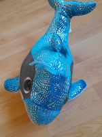 Kuscheltier Delfin blau glitzernd,  Jafri Toys, neu Hessen - Weiterstadt Vorschau