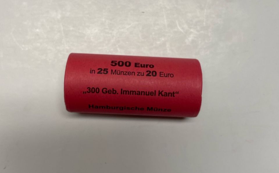 20 Euro Rolle Immanuel Kant 2024 in Rutesheim  