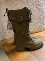 Zara Stiefel Grün NEU 39 Bayern - Germering Vorschau