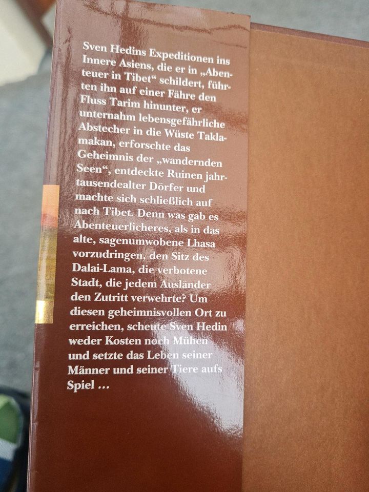 Sven v. Hedin Abenteuer in Tibet Reiseliteratur Sachbuch in Jena