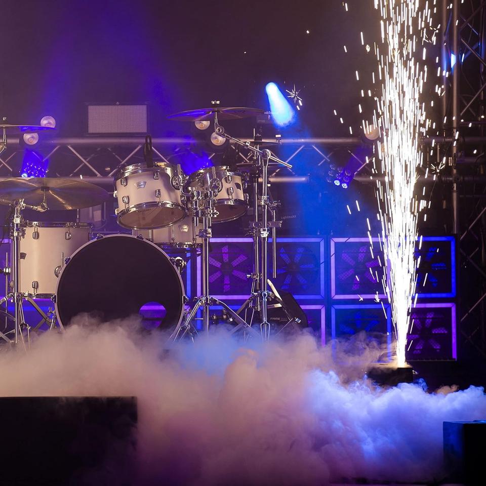Kaltfeuerwerk Kaltfunken Feuerwerk Hochzeitstanz Event in Bodenheim