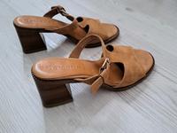 Tamaris Sandalette Gr. 40 camel Leder NEU Nordrhein-Westfalen - Sankt Augustin Vorschau