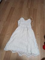weißes Spitzenkleid zum Schnüren Baden-Württemberg - Teningen Vorschau