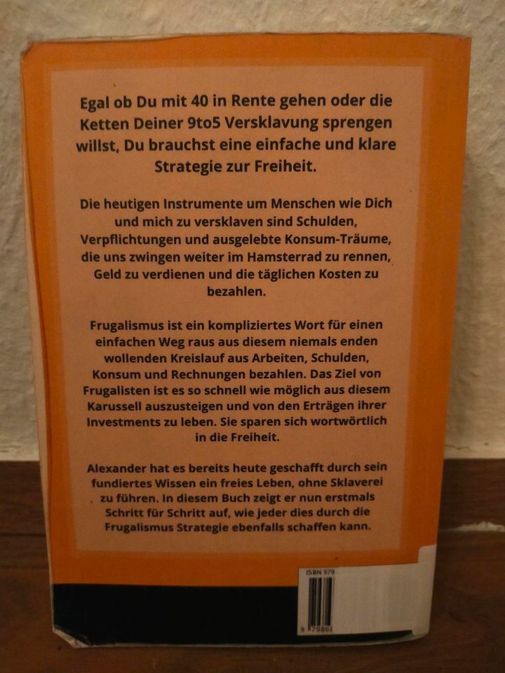 Frugalismus- Raus Aus Der Sklaverei in Hannover