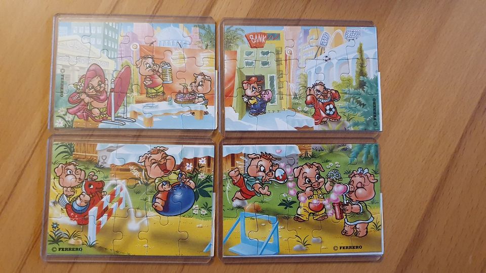 Ü-Ei Superpuzzle: Pinky Piggys - Deutschland 2000, mit BPZ in Potsdam