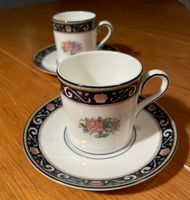 Mocca Tasse, Espressotasse Wedgewood Bone China 2 Stück Porzellan Schleswig-Holstein - Plön  Vorschau