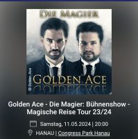 2 Tickets für Golden Ace Hanau 11.5. 24 20 Uhr Hessen - Griesheim Vorschau