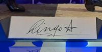 Autogramme Ringo Starr Figur Handsigniert inkl. LED Bild & Bühne Nordrhein-Westfalen - Neuss Vorschau