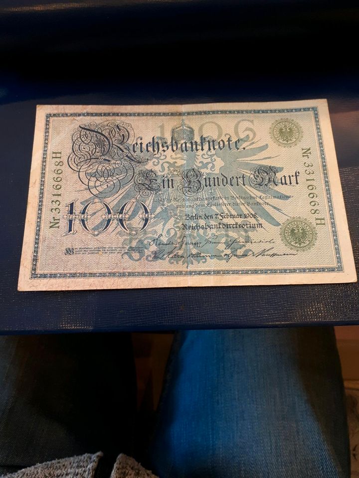 Sammler Banknoten Alt in Memmingen