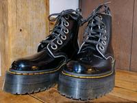 Dr. Martens "Molly"- Lack Leder Plateau Stiefel Quad (41) (Jadon) Niedersachsen - Springe Vorschau