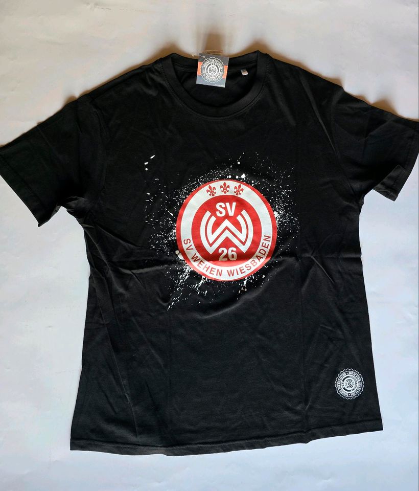 Original SV Wehen Wiesbaden T-Shirt. NEU! Gr. L in Leezdorf