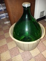 Korbflasche Ballonflasche Grünglas 15 Liter Saarland - Schwalbach Vorschau