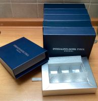 6 x Trüffelbox Pralinenschachtel Geschenkbox blau silber Bayern - Diedorf Vorschau