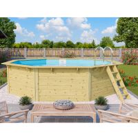 Trend Holzpool Set Achteck 4,70 x 4,70 x 1,21 m Nordrhein-Westfalen - Solingen Vorschau