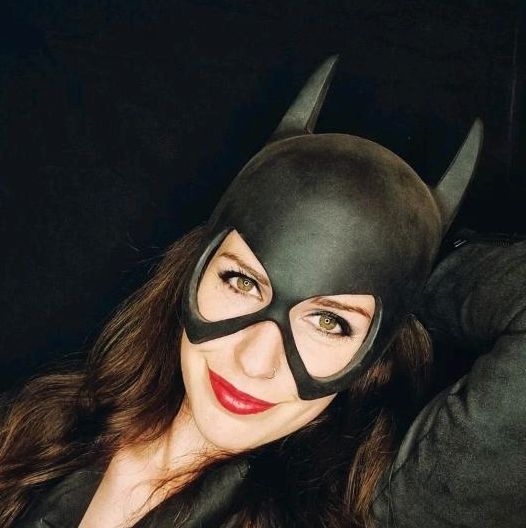 Batwoman Uhrethan Maske cowl dc cosplay batman in Müden