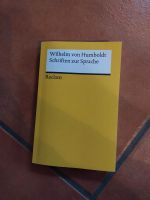 Wilhelm von Humboldt Schriften zur Sprache Reclam Neuwertig Hessen - Weimar (Lahn) Vorschau